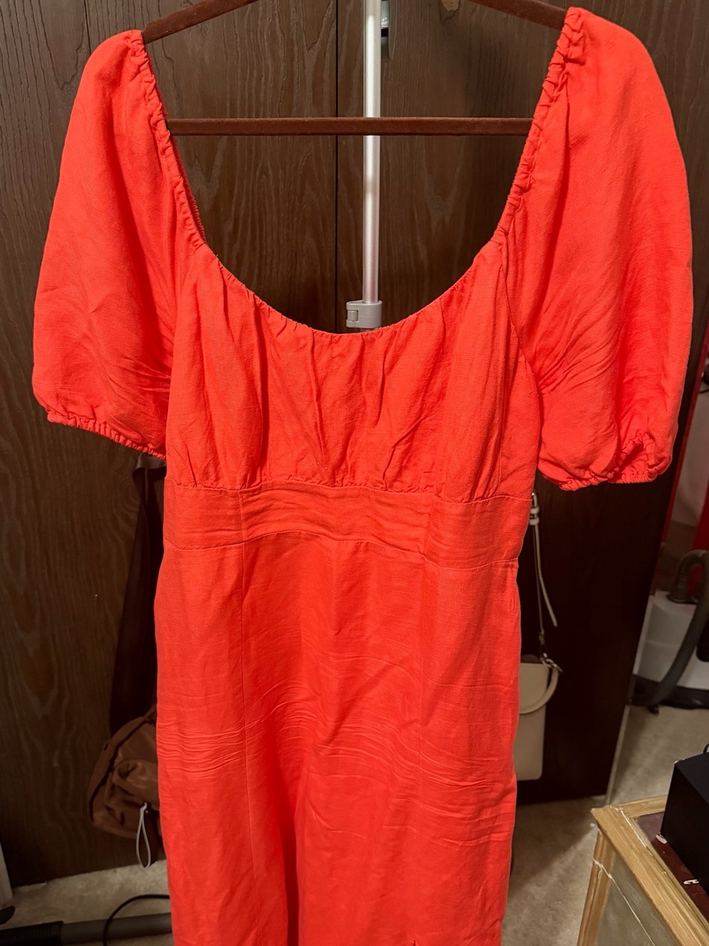 LOFT Coral Textured Knit Top